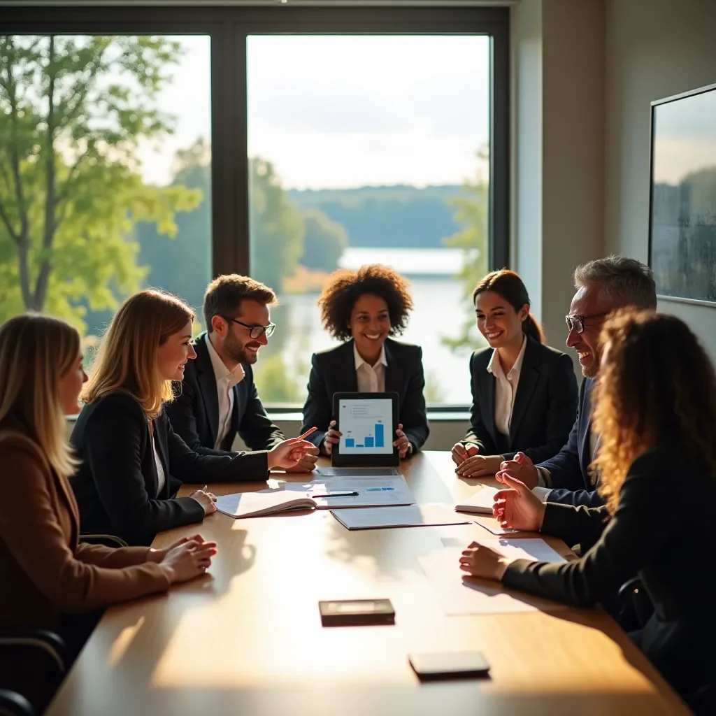 Team meeting discussion